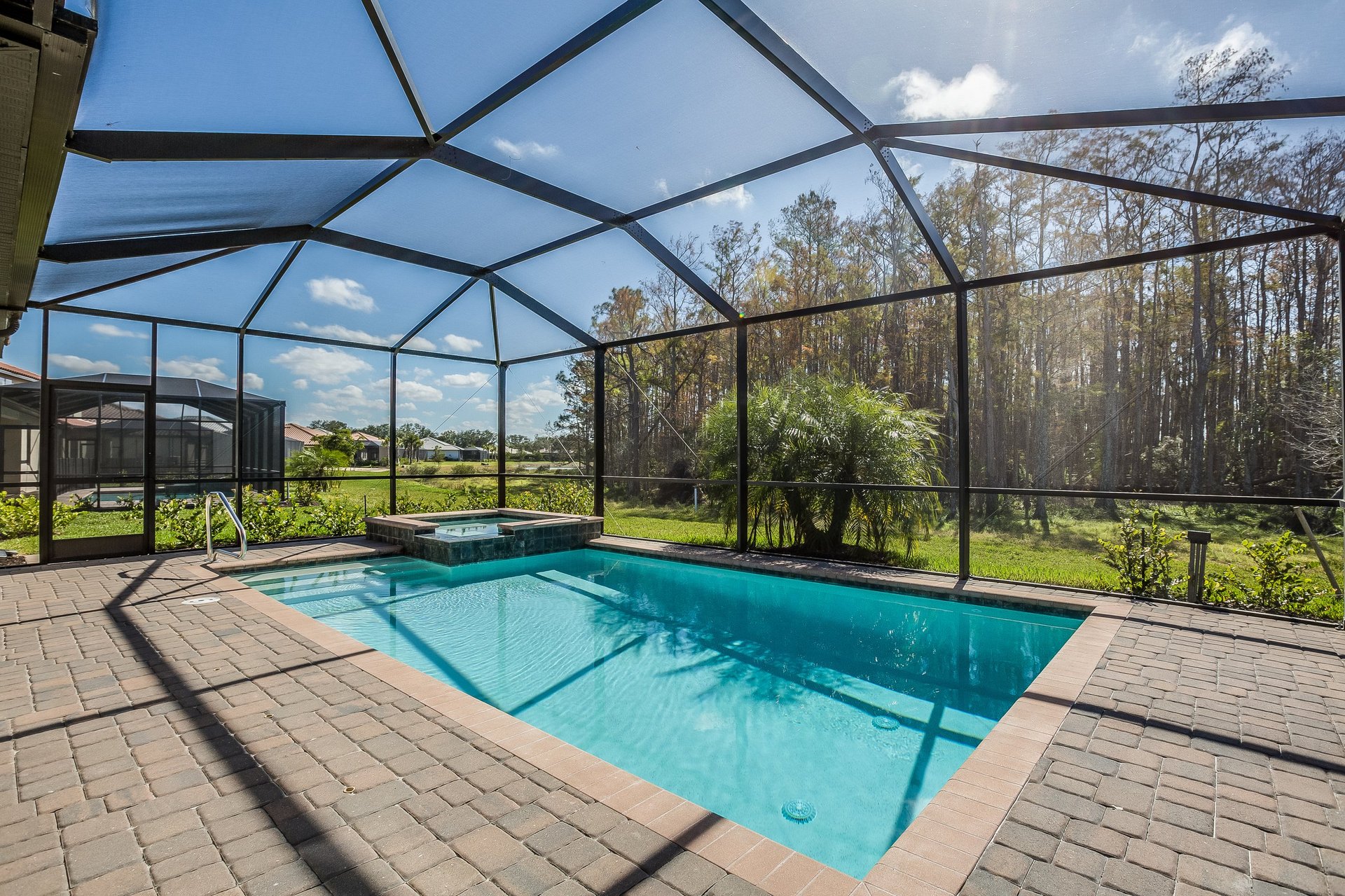 Beautiful Florida pool area
